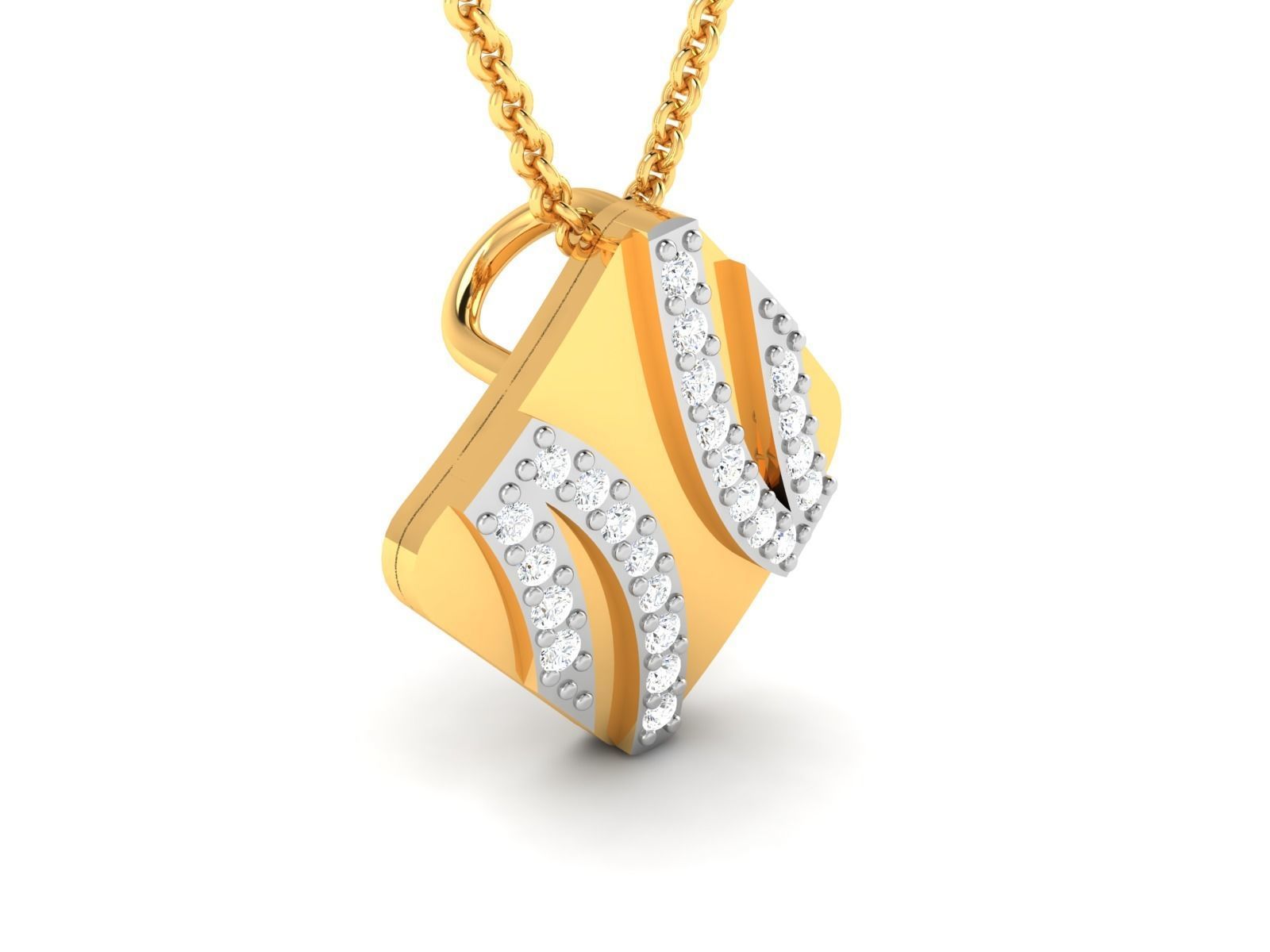 Women pendant 3dm render detail 3D print model_7