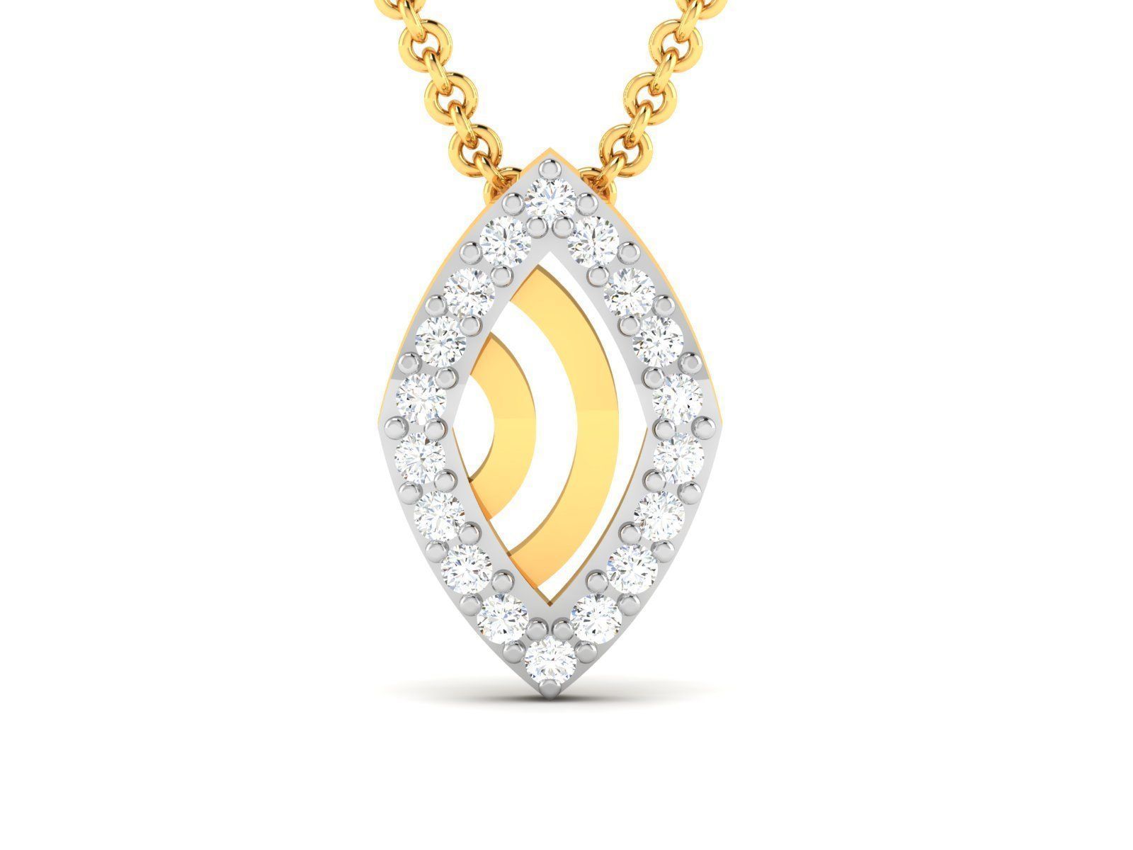 Women pendant 3dm render detail 3D print model_3