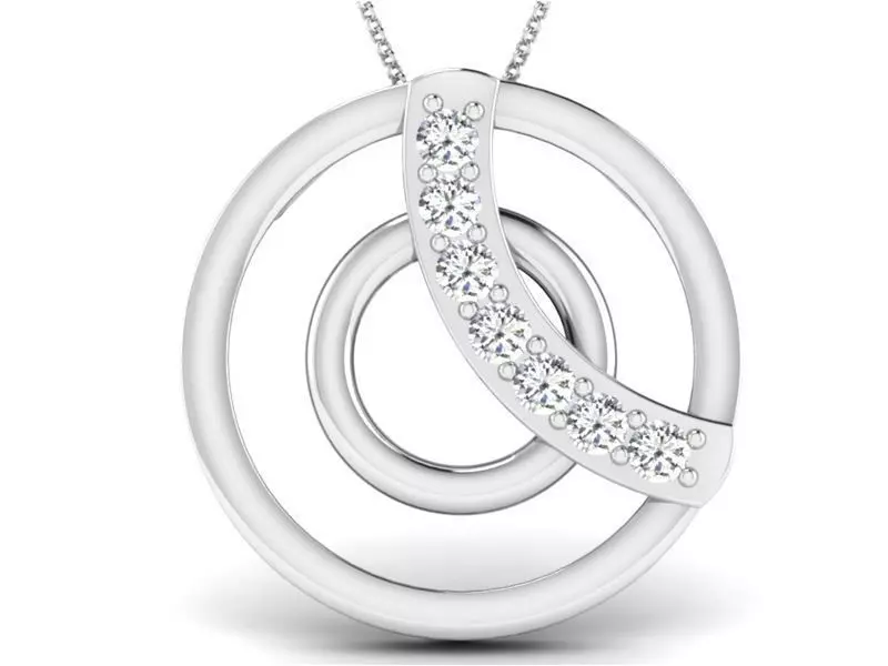 Women pendant 3dm render detail 3D print model_0