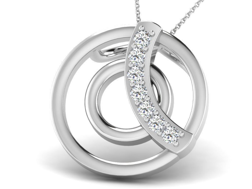Women pendant 3dm render detail 3D print model_9
