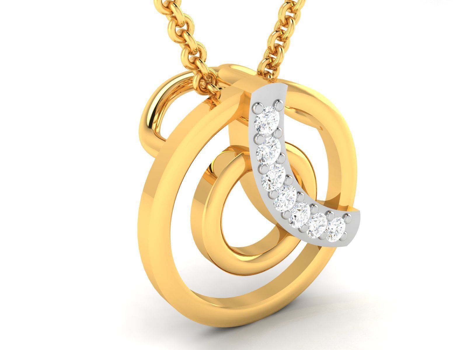 Women pendant 3dm render detail 3D print model_1