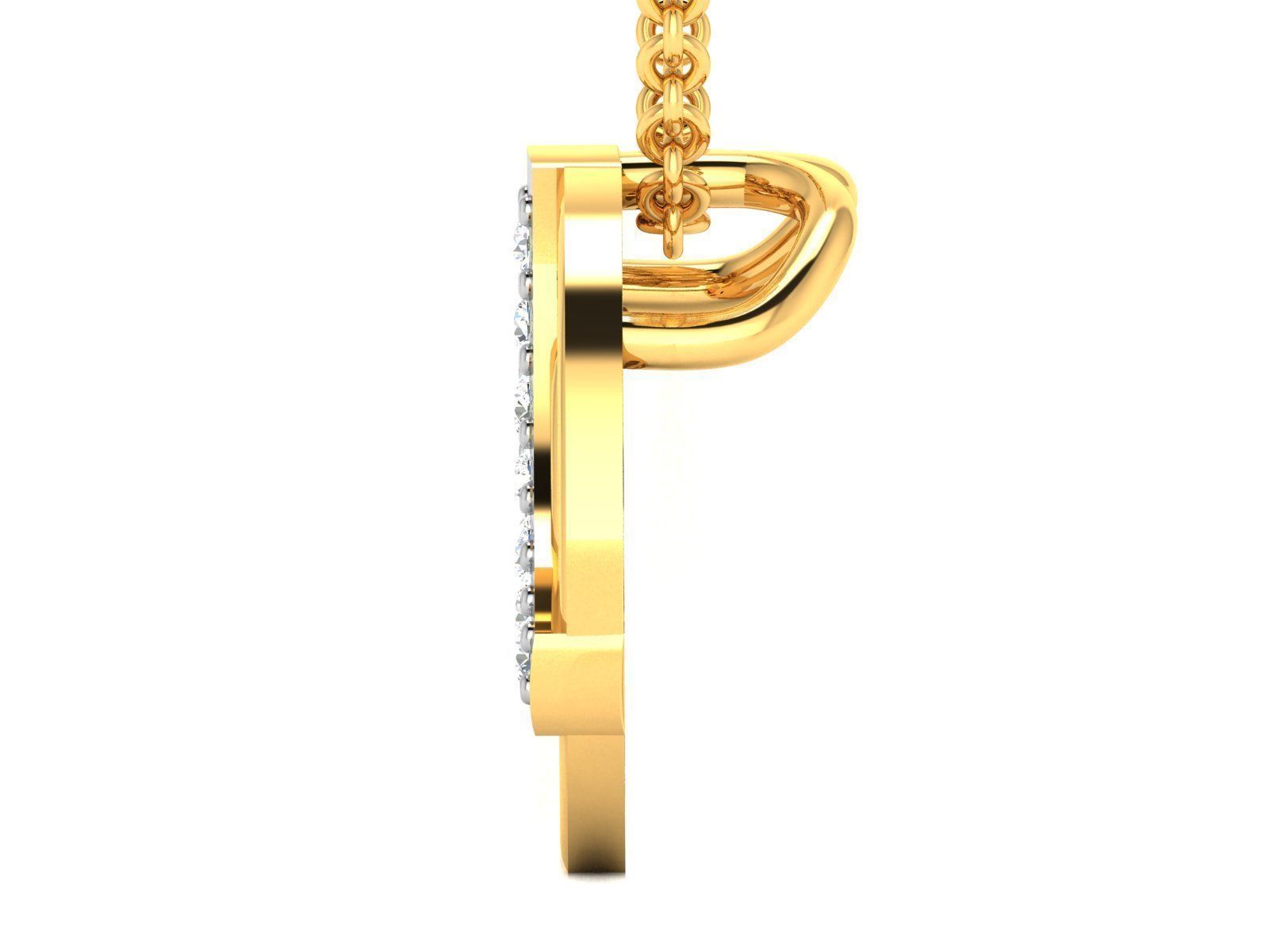 Women pendant 3dm render detail 3D print model_5