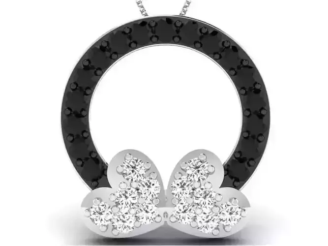 Women pendant 3dm render detail