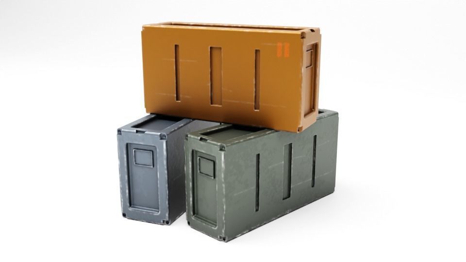 Credit Box 1-6 scale Hottoys  3D print model_2