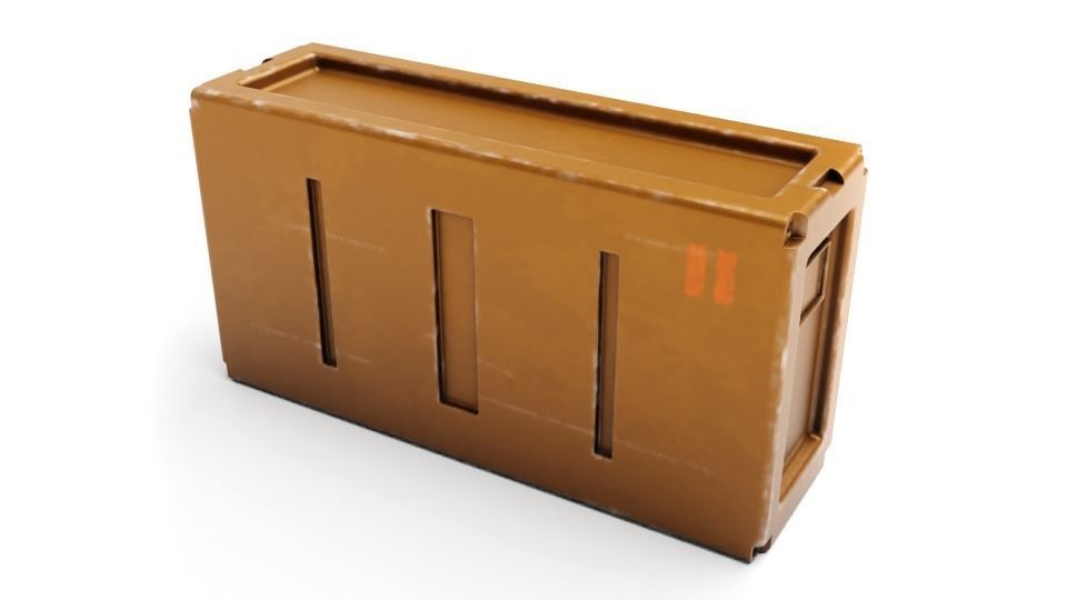 Credit Box 1-6 scale Hottoys  3D print model_8