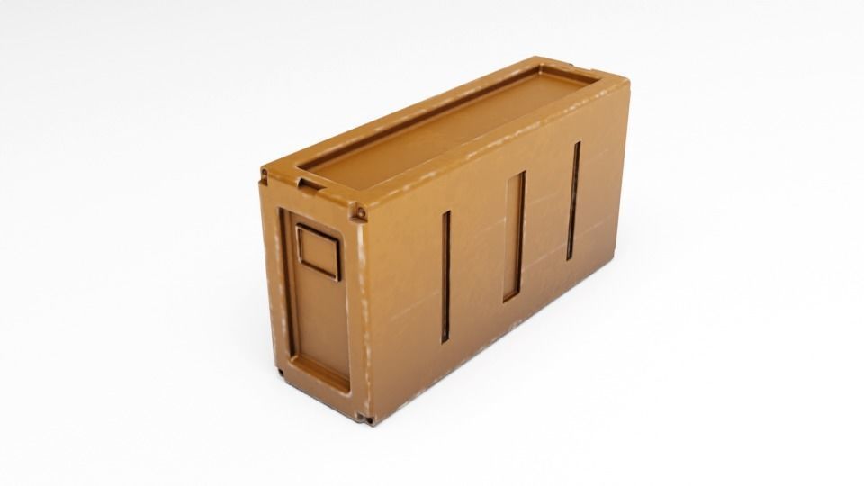 Credit Box 1-6 scale Hottoys  3D print model_9