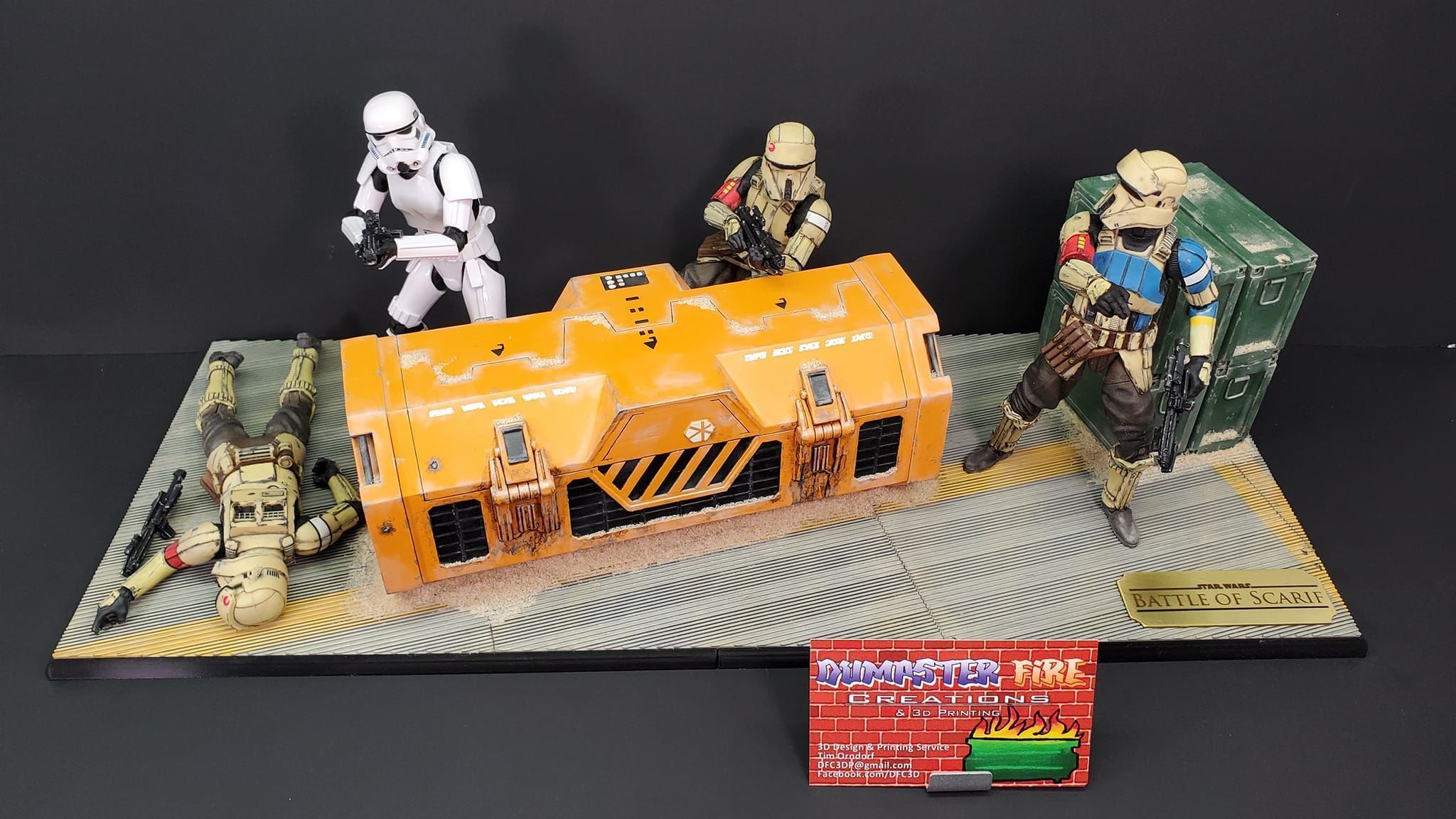 Credit Box 1-6 scale Hottoys  3D print model_41