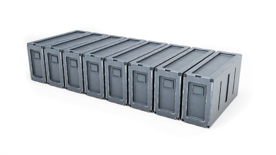 Credit Box 1-6 scale Hottoys  3D print model_15