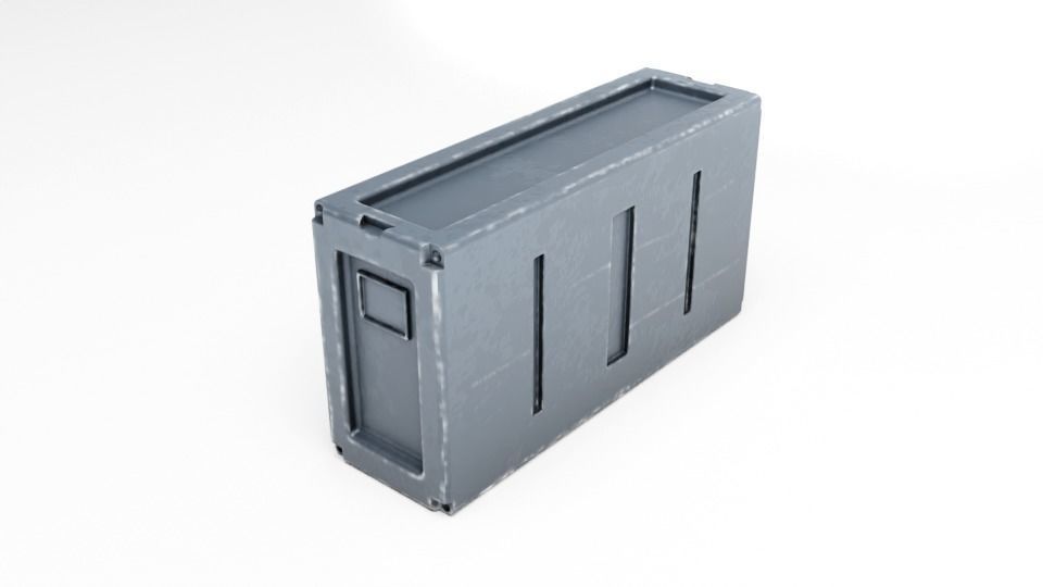 Credit Box 1-6 scale Hottoys  3D print model_13