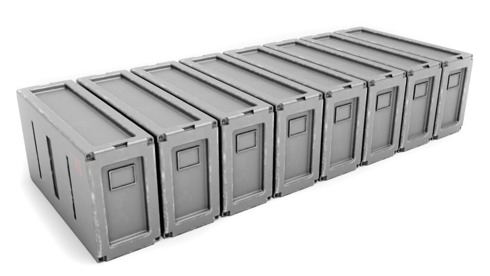 Credit Box 1-6 scale Hottoys  3D print model_18