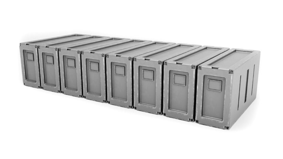 Credit Box 1-6 scale Hottoys  3D print model_19