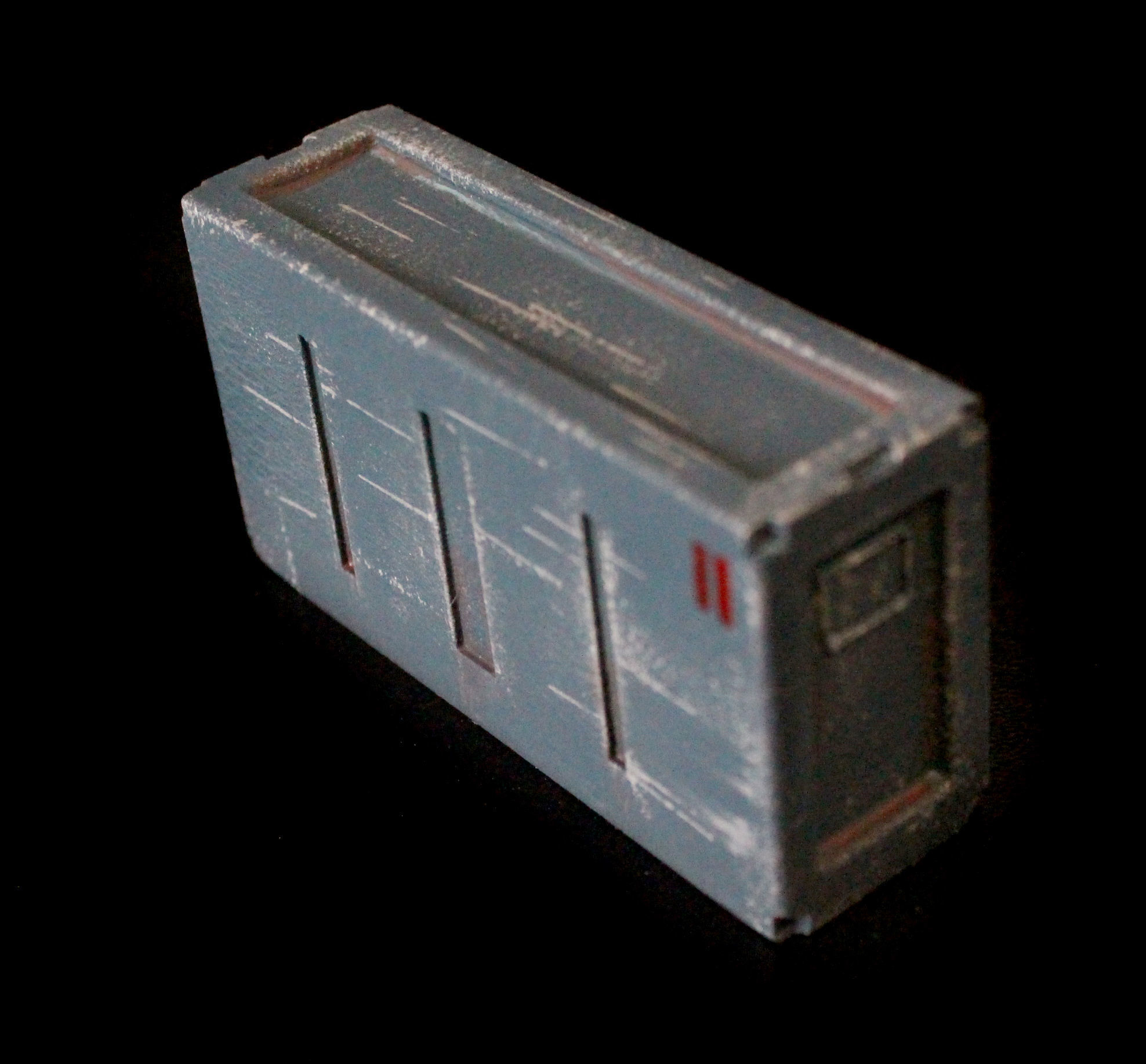 Credit Box 1-6 scale Hottoys  3D print model_26