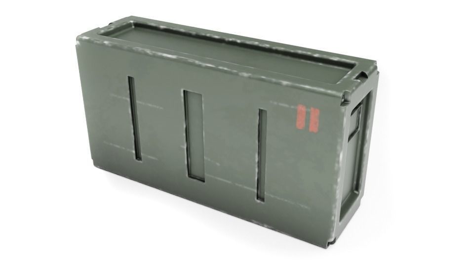 Credit Box 1-6 scale Hottoys  3D print model_4