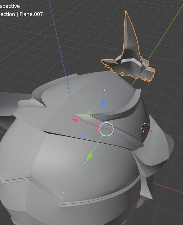 Kamen Rider Ibuki 3D printable helmat for cosplay 3D print model_7