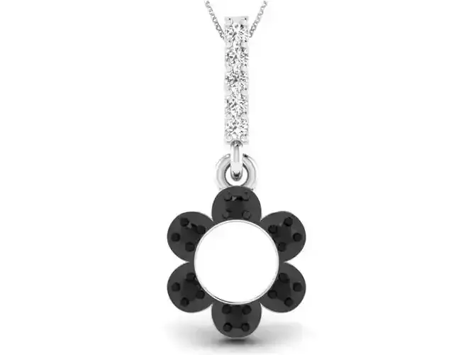 Women pendant 3dm render detail