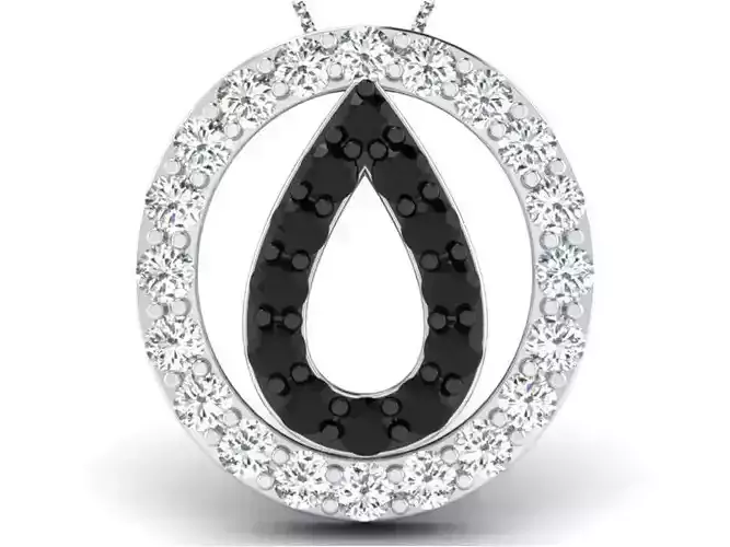 Women pendant 3dm render detail 3D print model