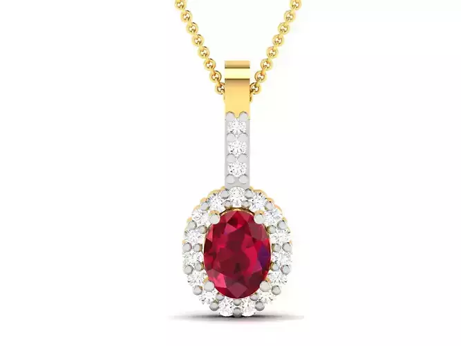 Women pendant 3dm render detail 3D print model