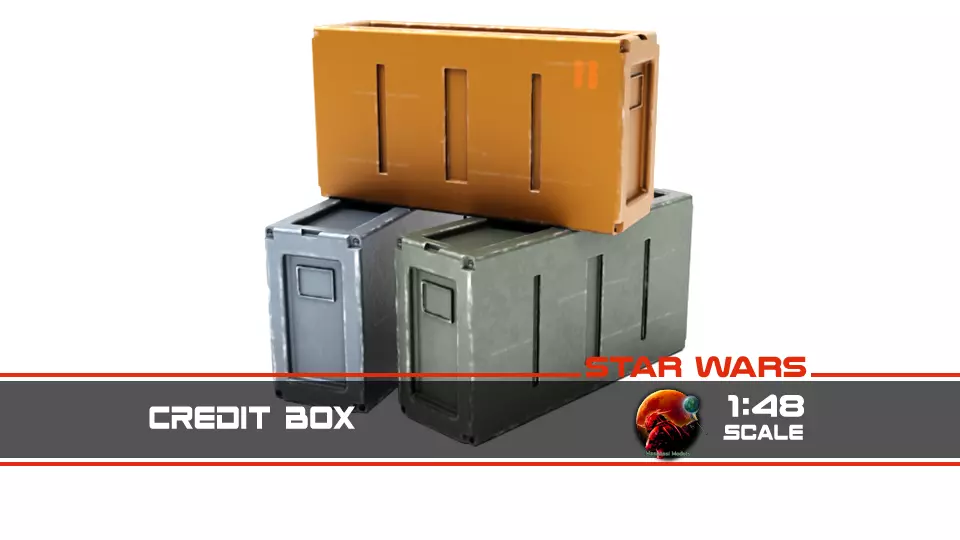 Credit Box 1-48 scale Legion  3D print model_0