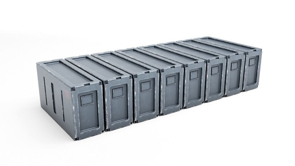 Credit Box 1-48 scale Legion  3D print model_15