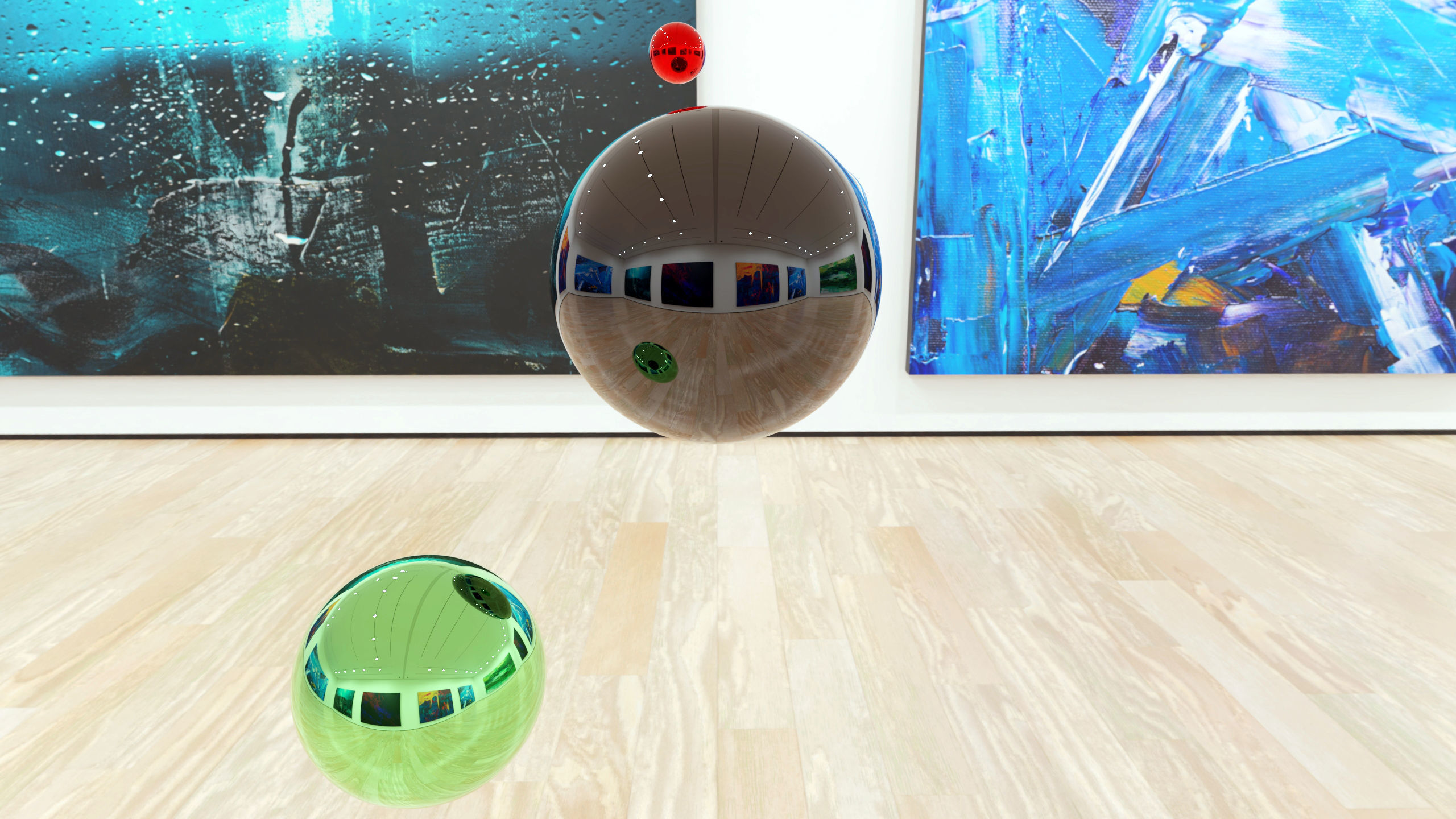 HDRI - Art Museum Gallery Interior 1c Texture_2