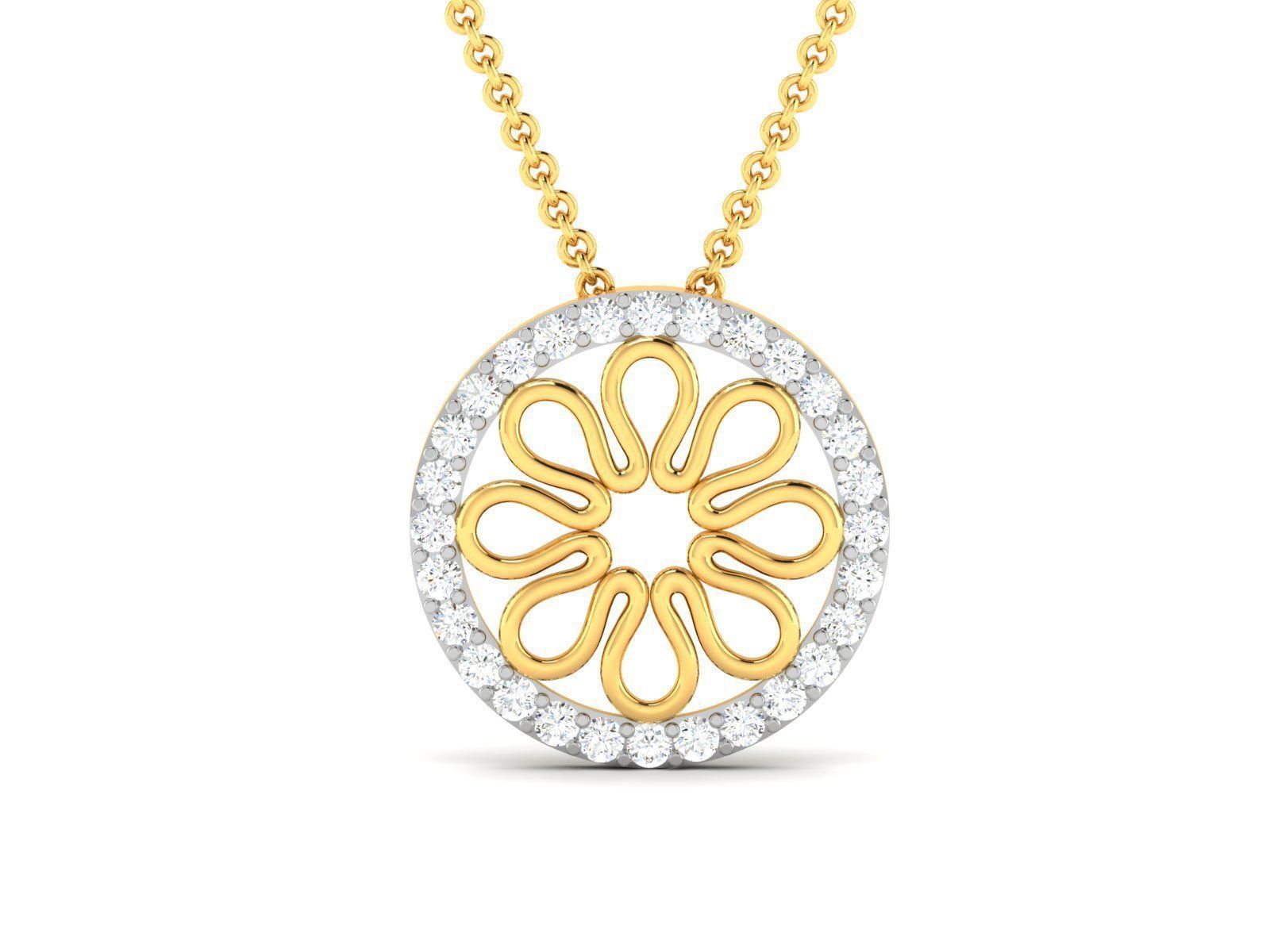 Women pendant 3dm render detail 3D print model_4