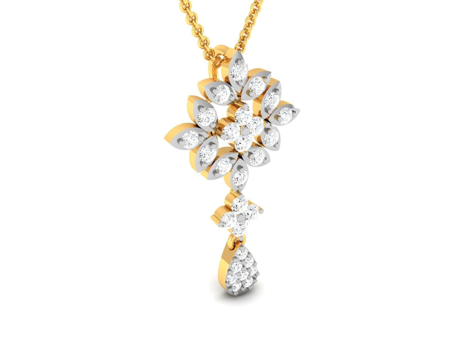 Women pendant 3dm render detail 3D print model_2