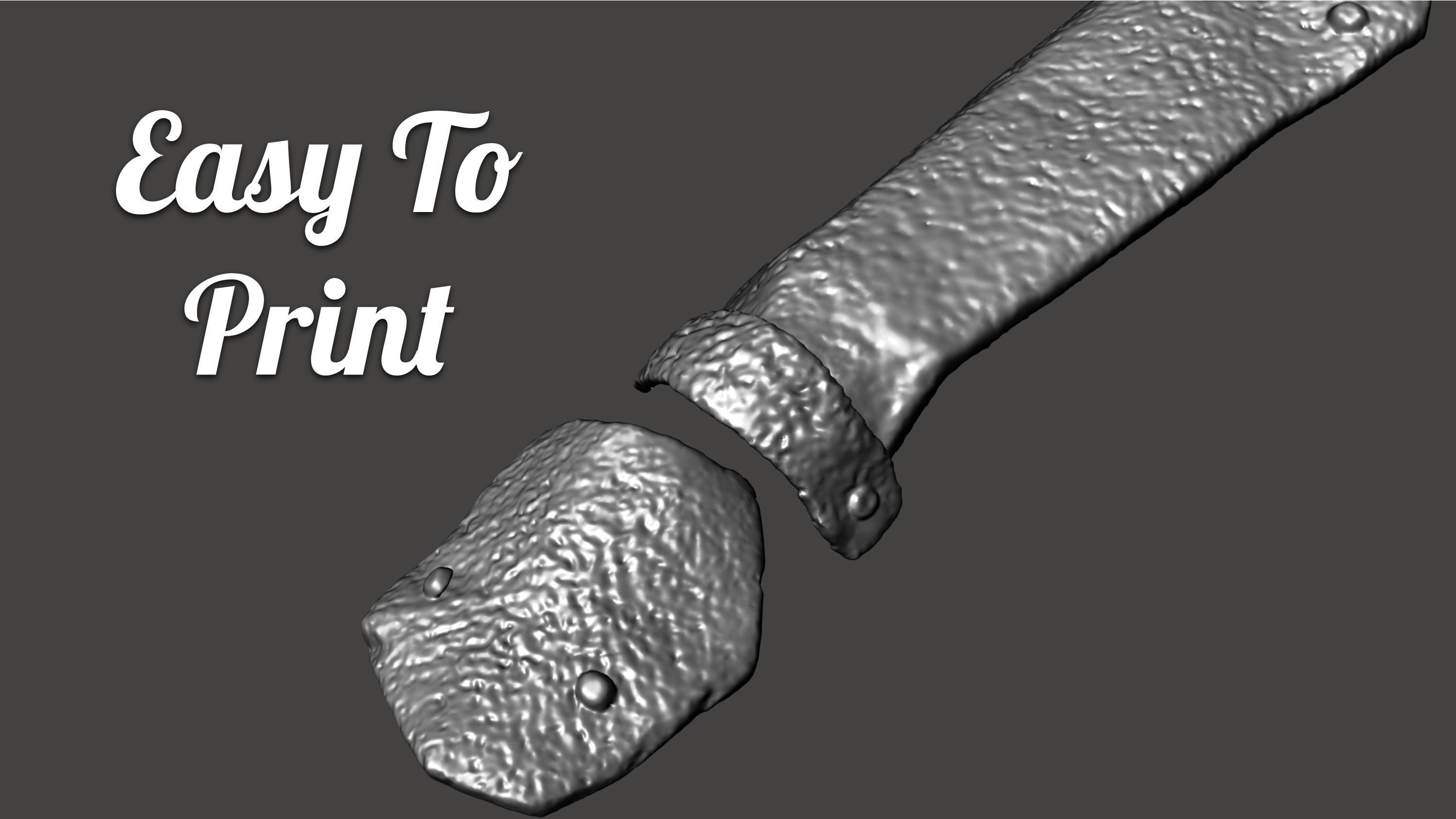 Uruk Hai Arm - Wearable 3D print model_4