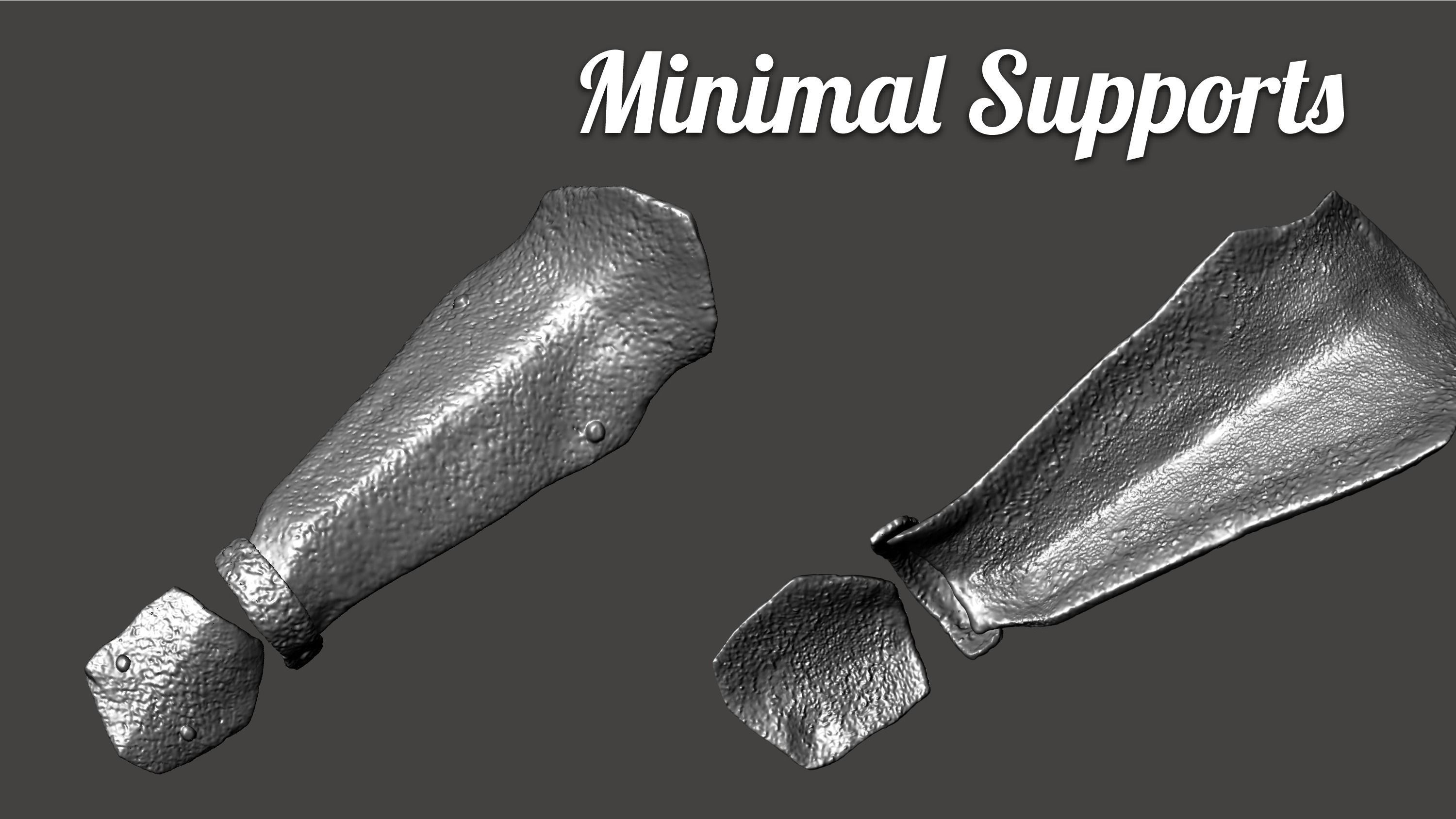 Uruk Hai Arm - Wearable 3D print model_3