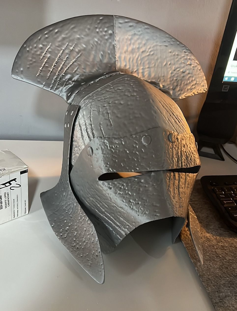 Uruk Hai Helmet - Wearable 3D print model_7