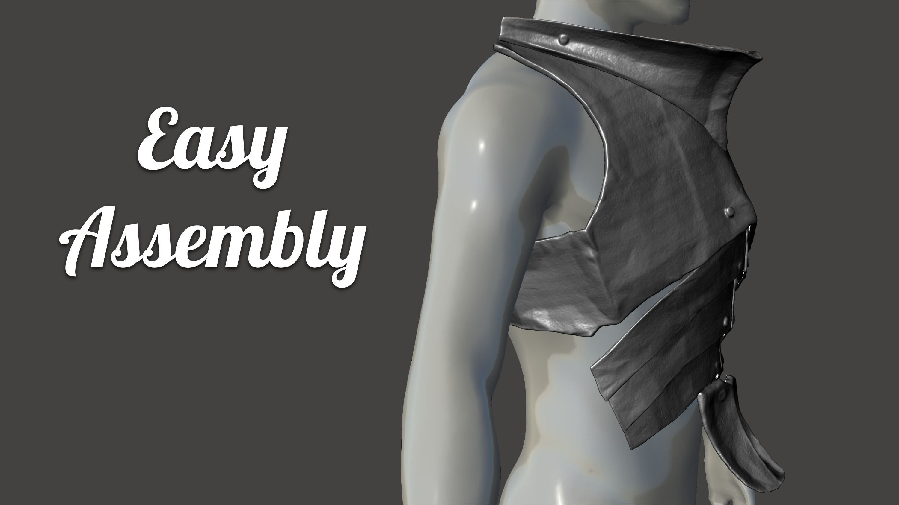 Uruk Hai Chest - Wearable 3D print model_4