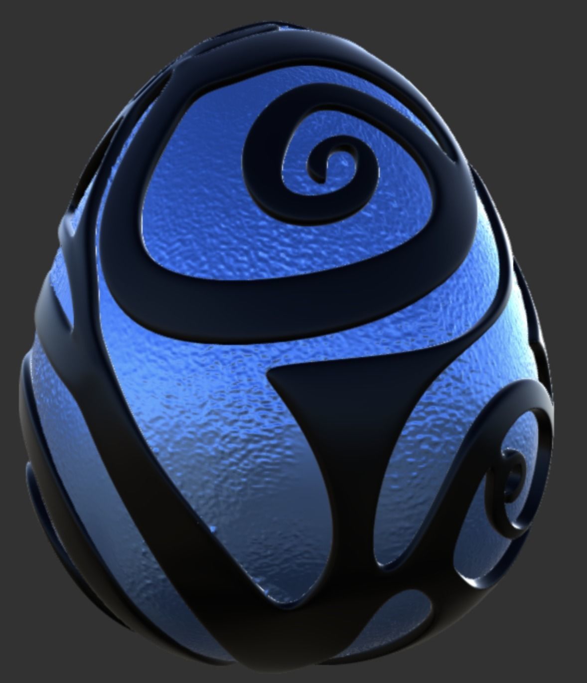 Dragon Egg 3D print model_1