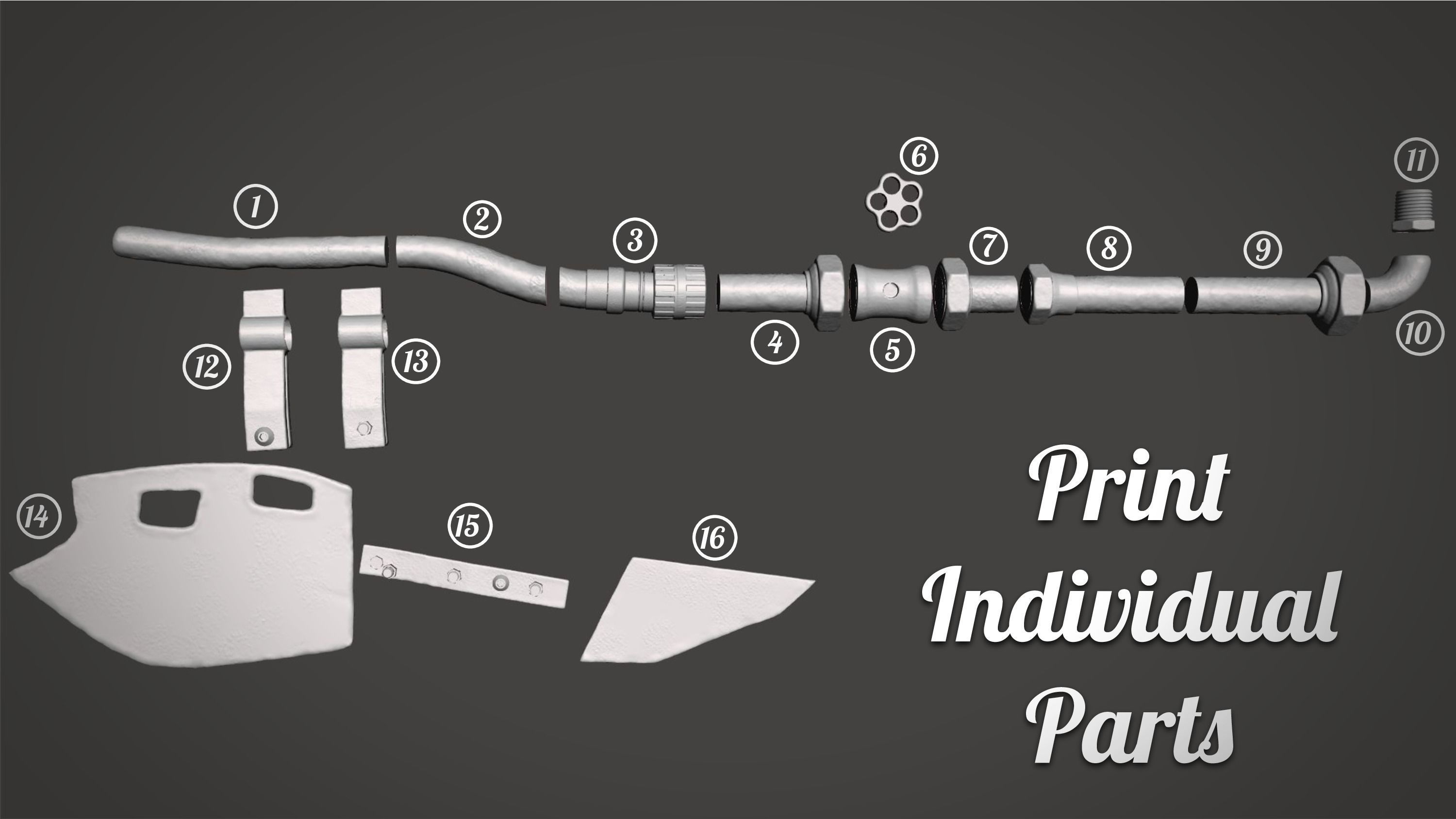 The Sign - Dying Light 2 - 3D Printable 3D print model_2