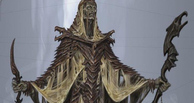 Dragon Priest Staff Skyrim - 3D Model Ready to Print 3D print model_4