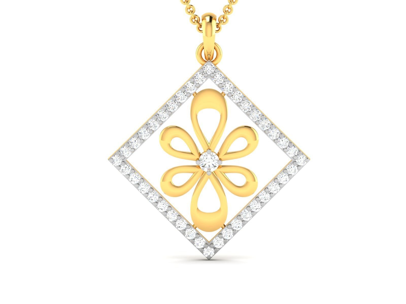 Women pendant 3dm render detail 3D print model_4