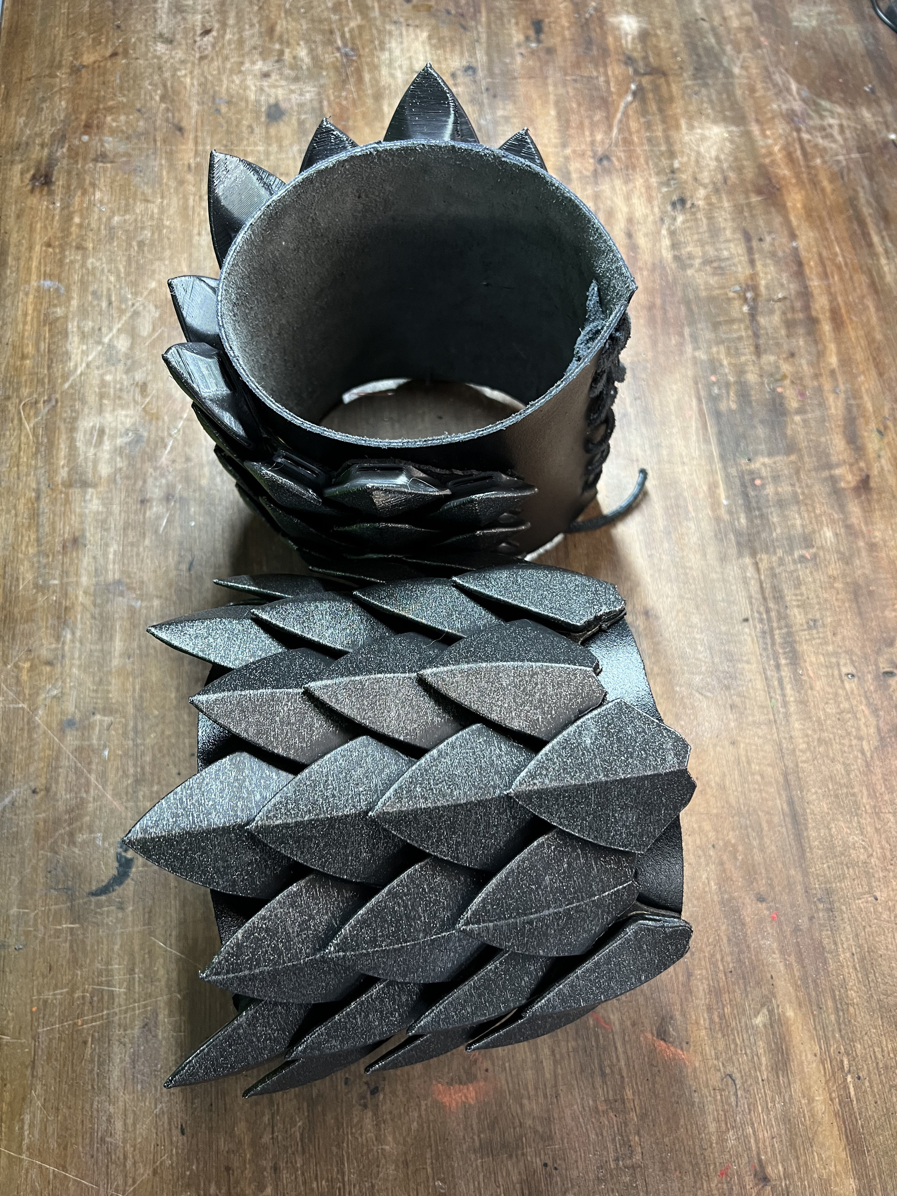 Scalemail Armor - Create your own super light scalemail 3D print model_3