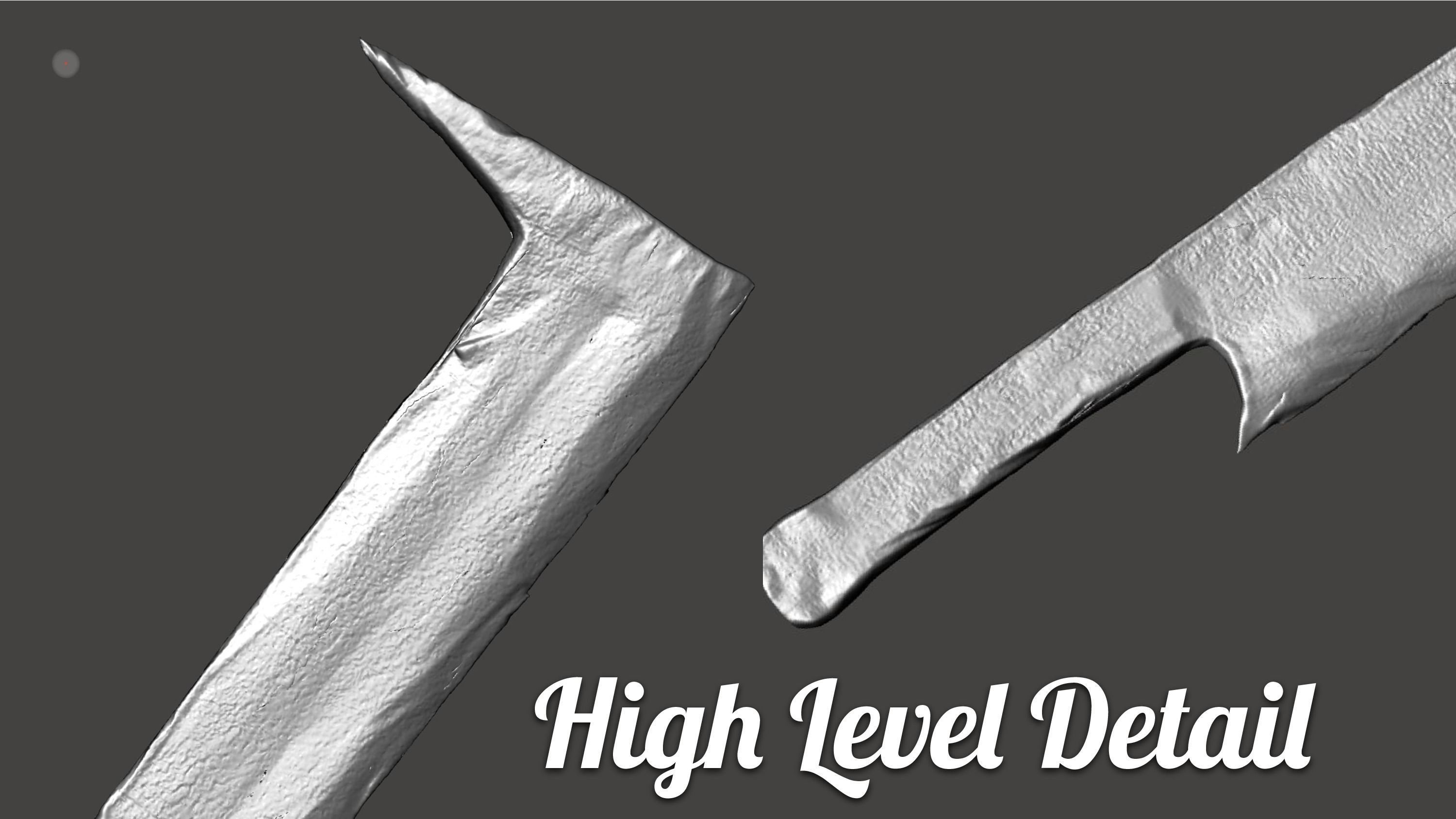 Uruk Hai Sword - Wearable 3D print model_2