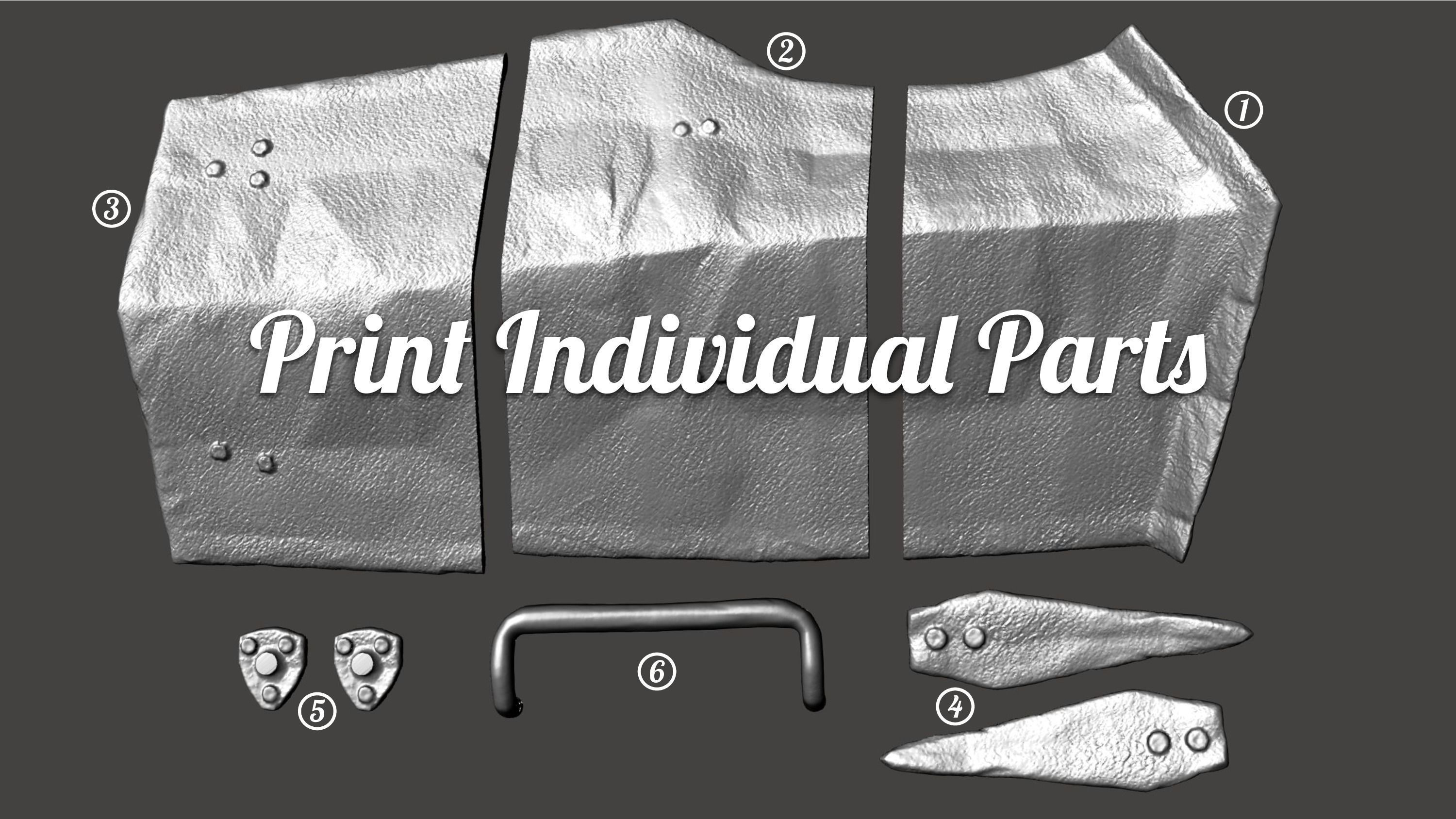 Uruk Hai Shield - Wearable 3D print model_2