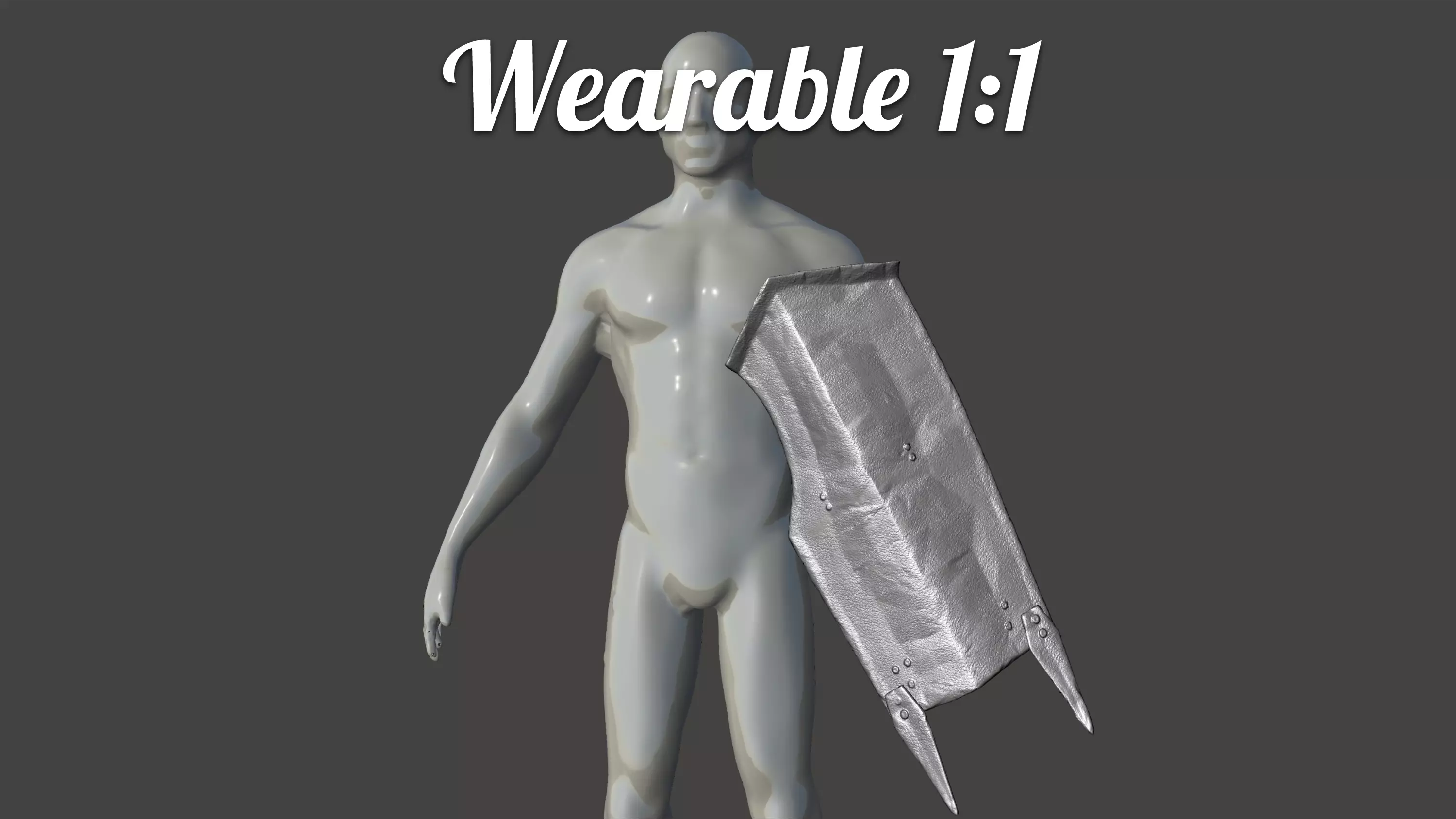 Uruk Hai Shield - Wearable 3D print model_0