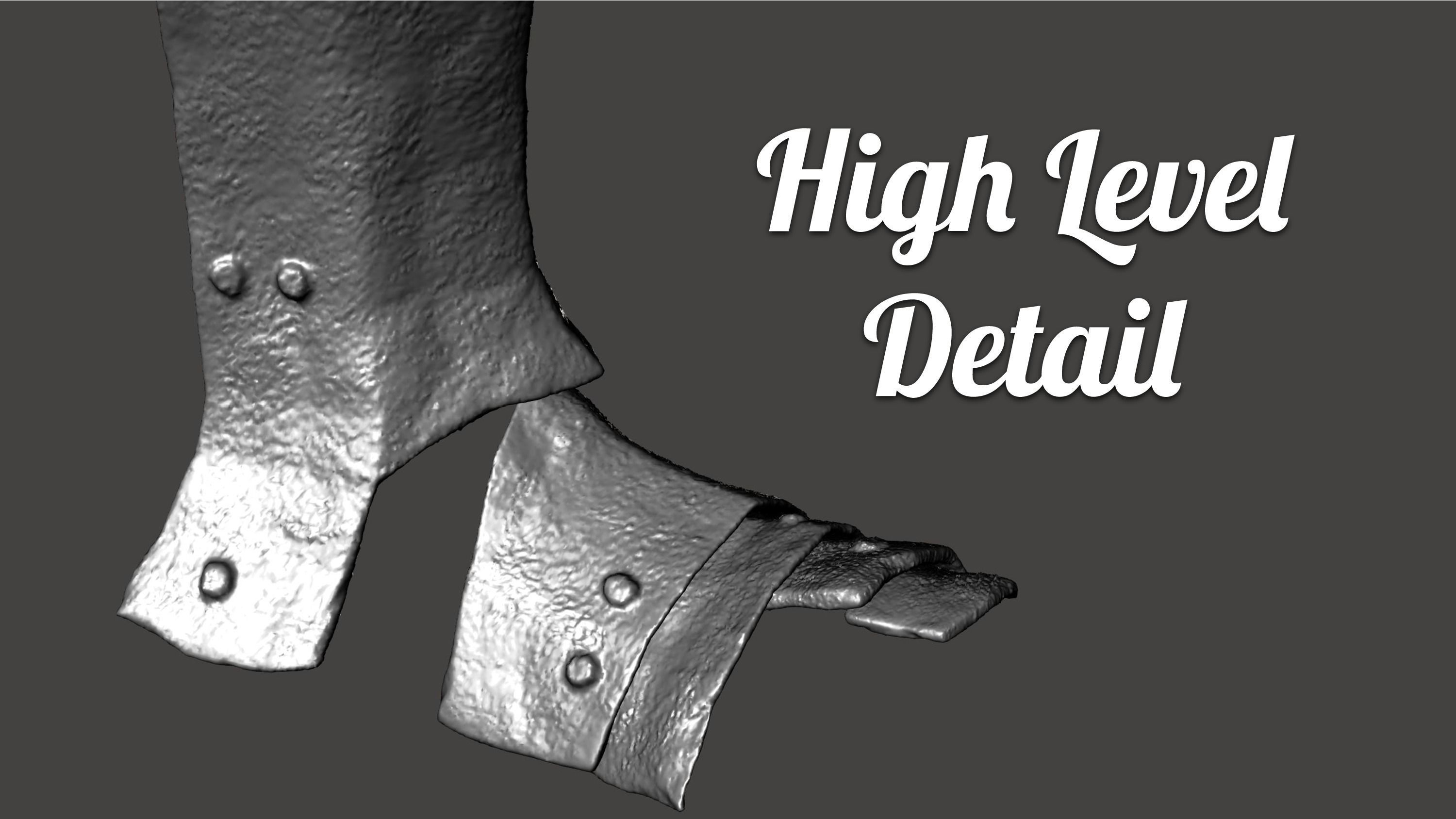 Uruk Hai Legs - Wearable 3D print model_2