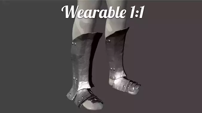 Uruk Hai Legs - Wearable 3D print model