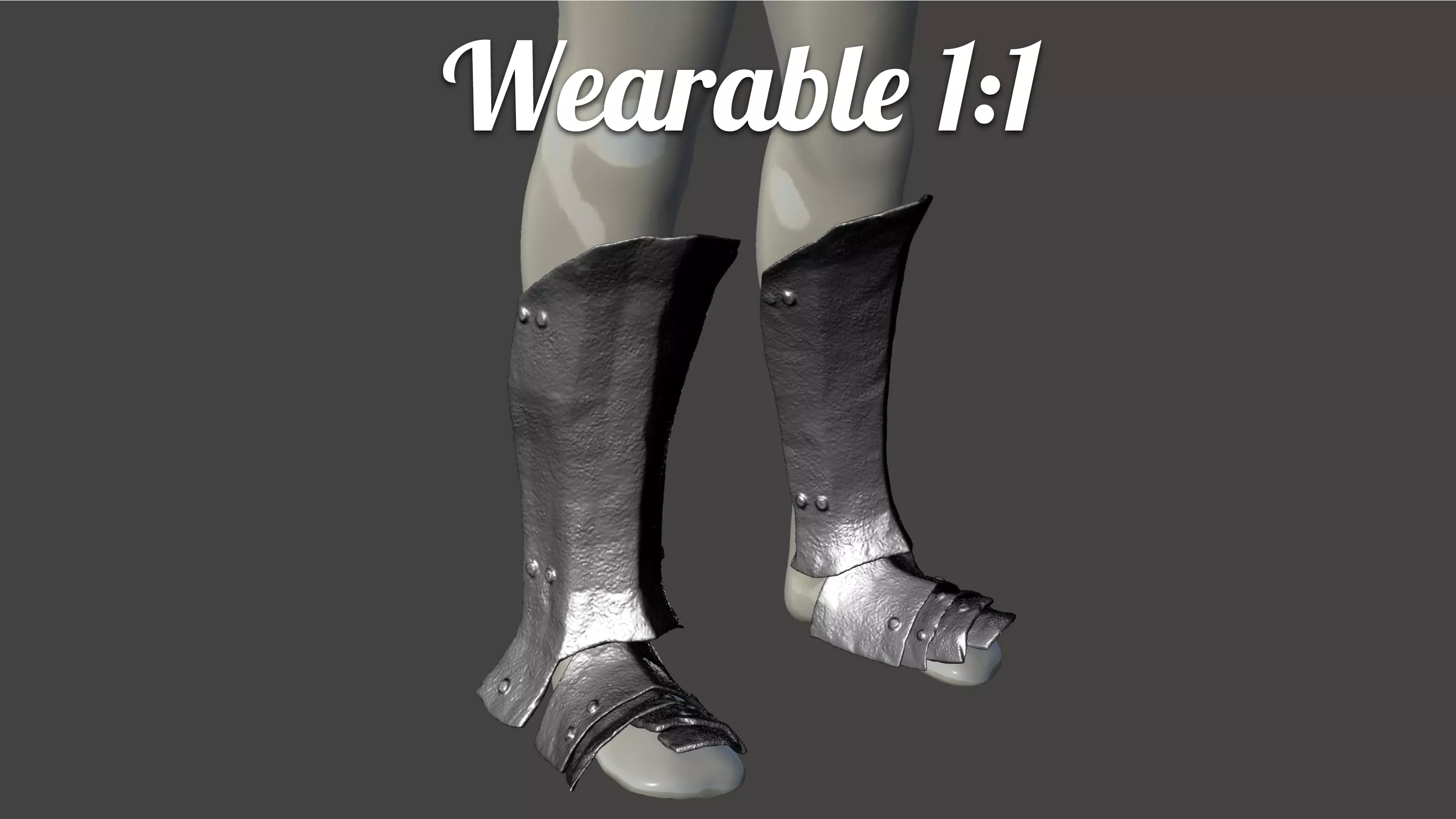 Uruk Hai Legs - Wearable 3D print model_0