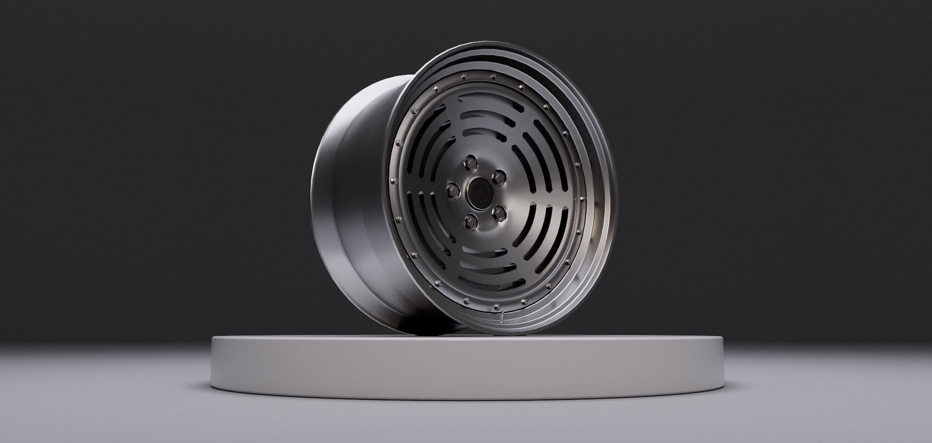 L6G wheel Low-poly 3D model_1