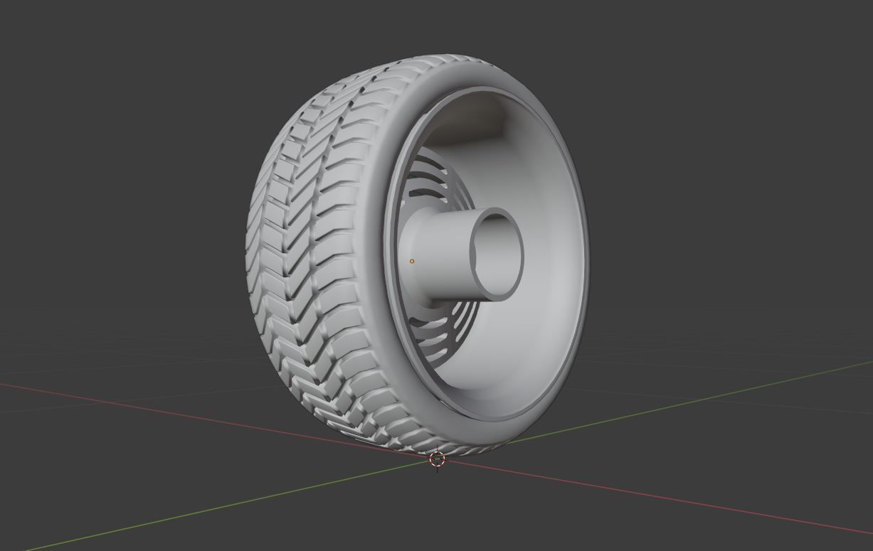 L6G wheel Low-poly 3D model_8
