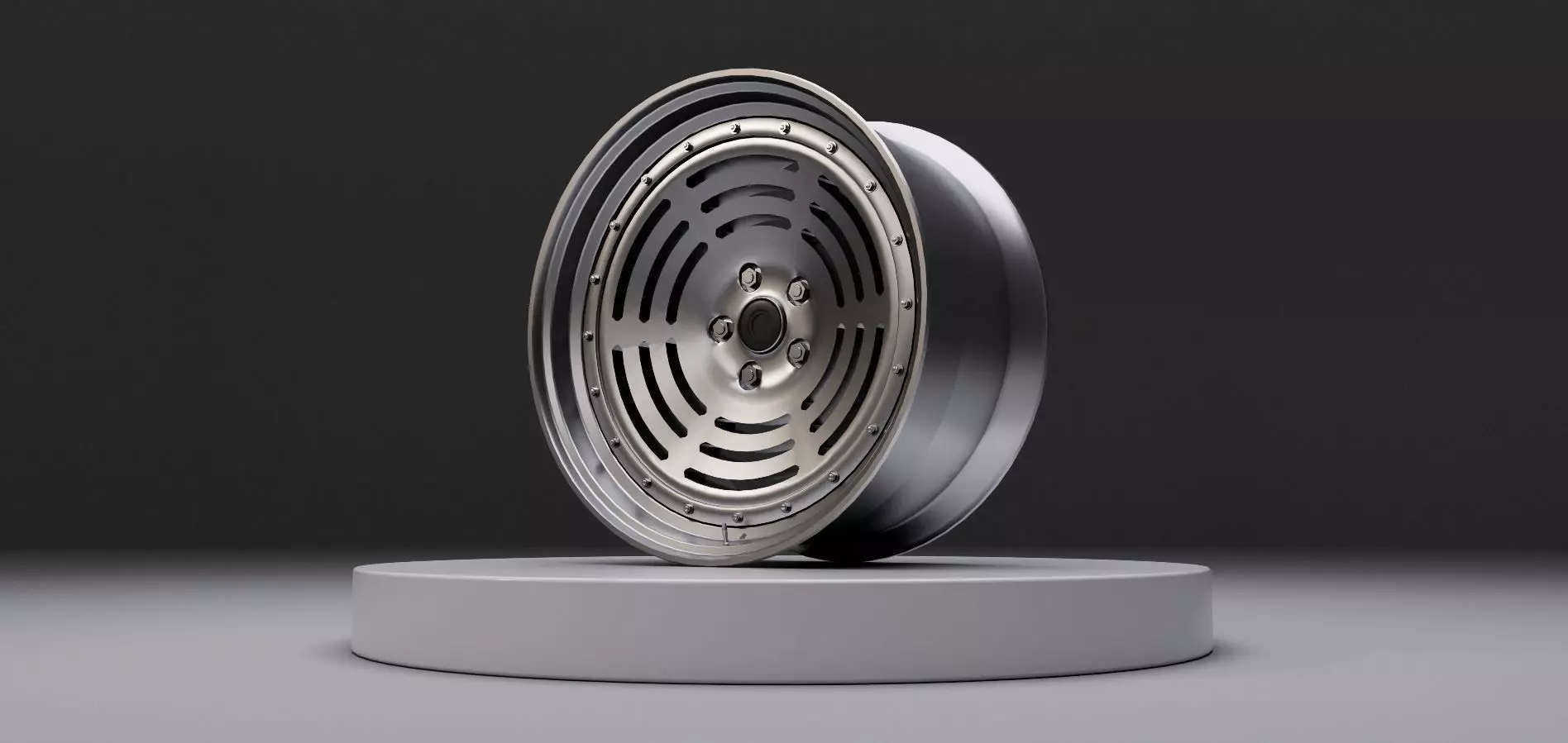 L6G wheel Low-poly 3D model_0