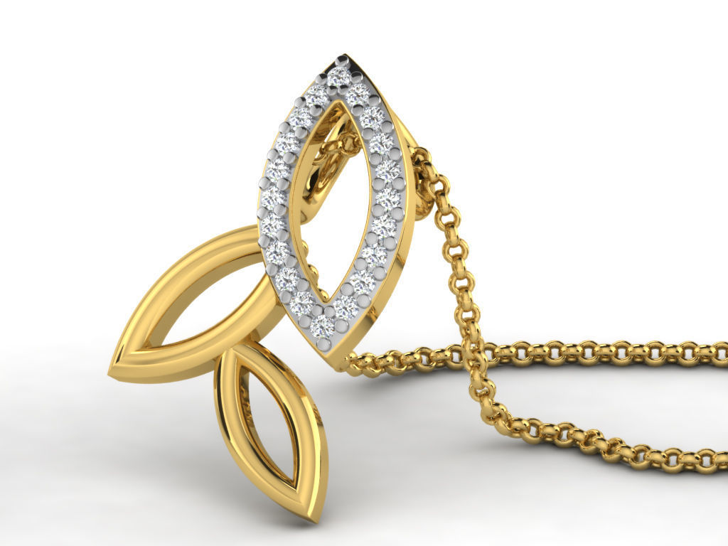 Women pendant 3dm render detail 3D print model_7