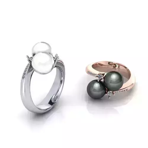 Pearl Ring Contrarie