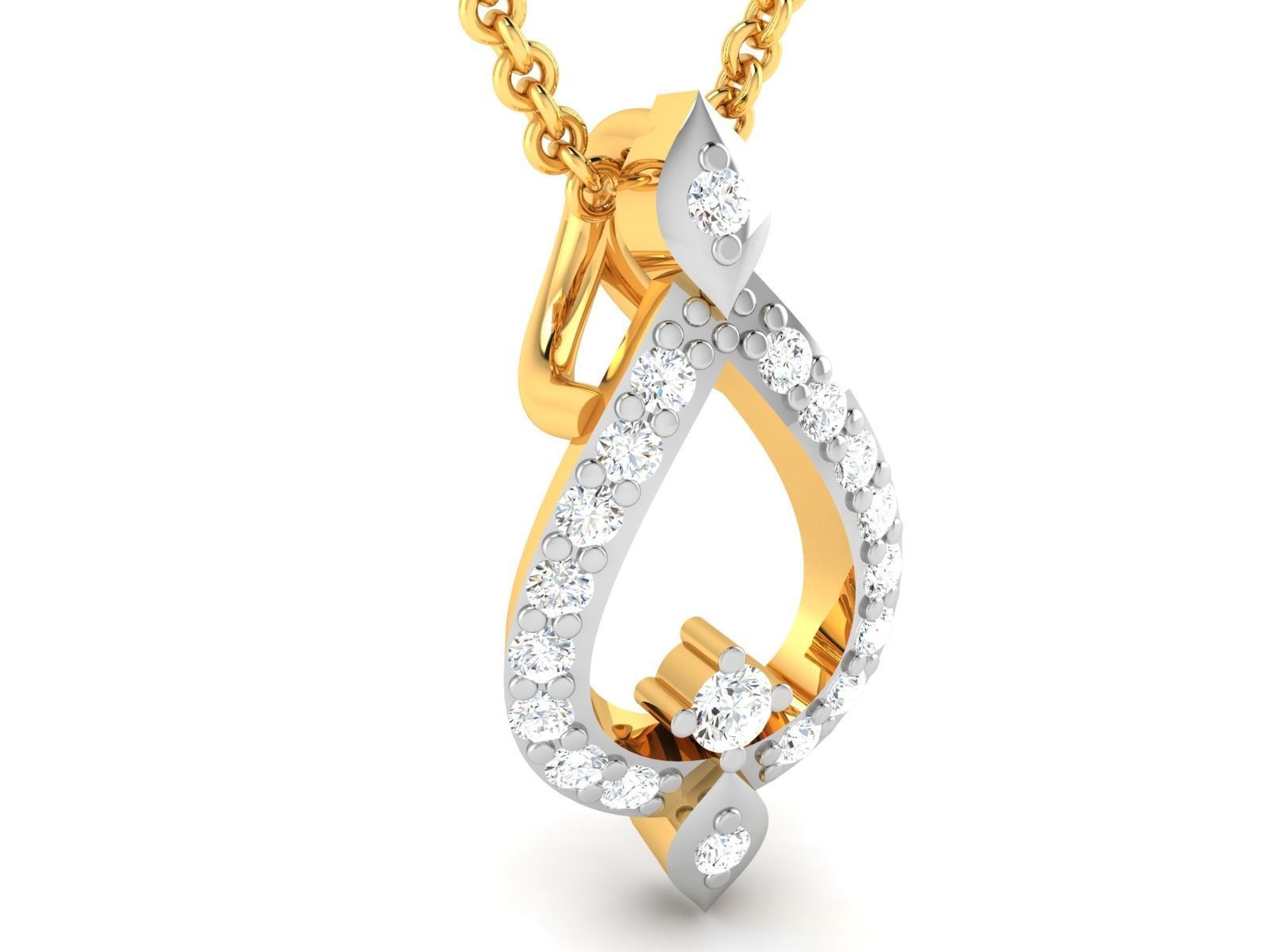 Women pendant 3dm render detail 3D print model_2