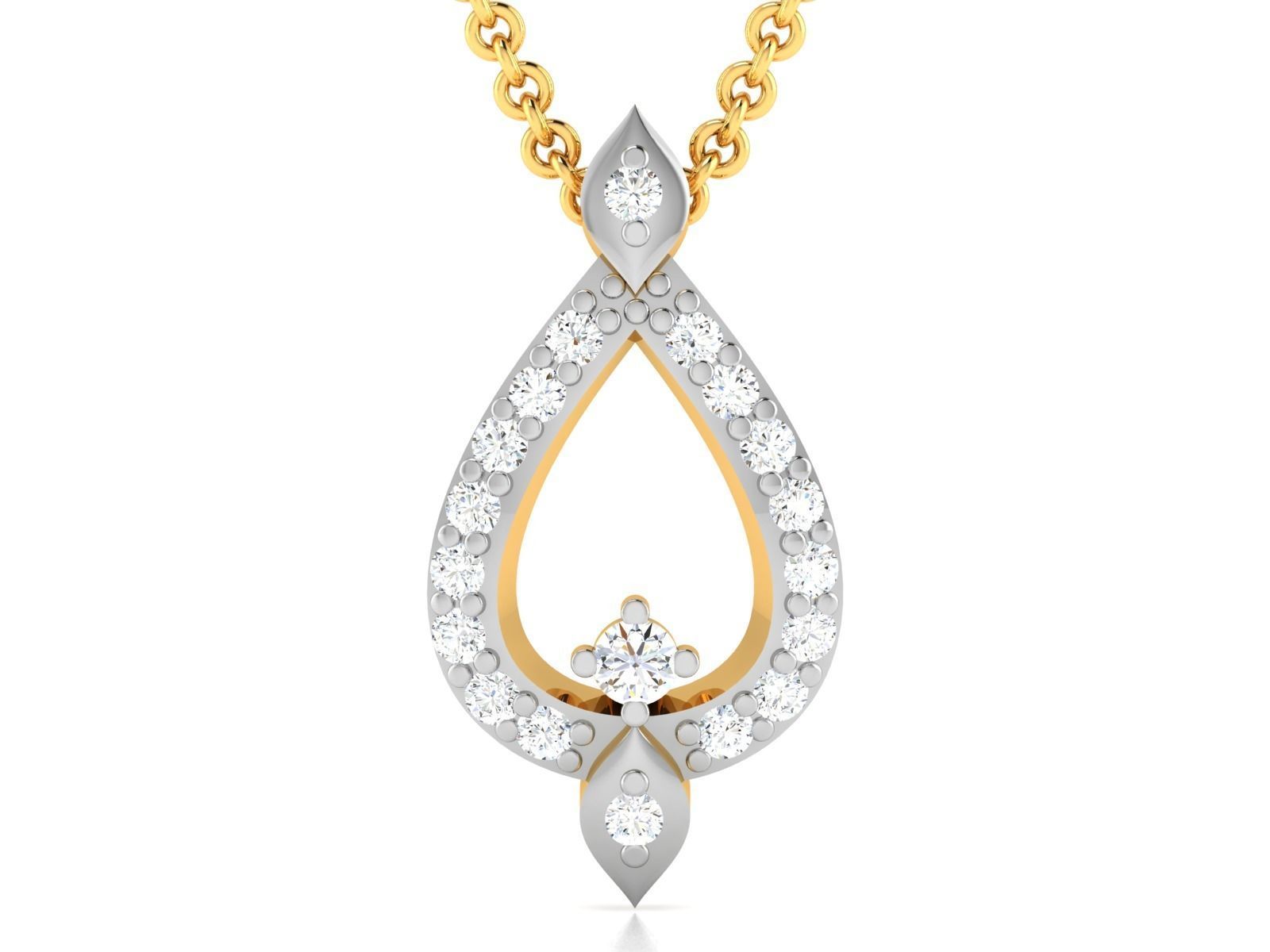 Women pendant 3dm render detail 3D print model_3