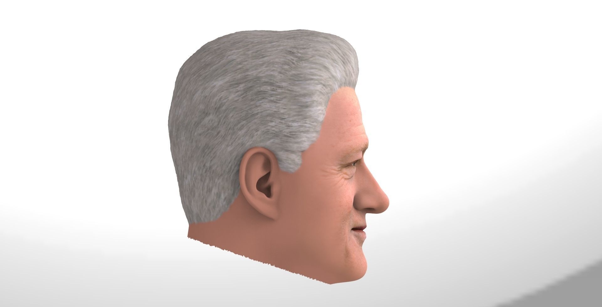 Bill Clinton 3D model_7