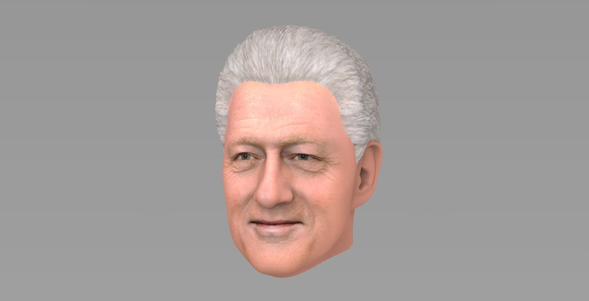 Bill Clinton 3D model_1